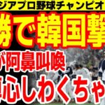 【韓国の反応】｢東京ドーム日本戦悪夢！｣決勝敗北で韓国の落胆っぷりをご覧下さい　23/11/19報道【韓国記事 海外の反応】アジアプロ野球チャンピオンシップ2023　侍ジャパン