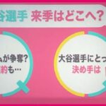 【大谷選手はどの球団へ…】決め手は「環境」か  FA選手との契約交渉“解禁”【#みんなのギモン】