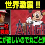 【MLB/大谷翔平/海外の反応】世界激震 !!ディズニー社まさかの発表「オオタニが欲しいので丸ごと買います」