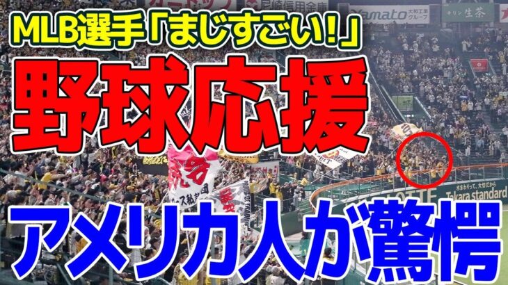 【海外の反応】アメリカ人が驚愕した日本の「野球応援」！「まじすごい！」日本の野球を初体験したMLBプレイヤーたちが超感動