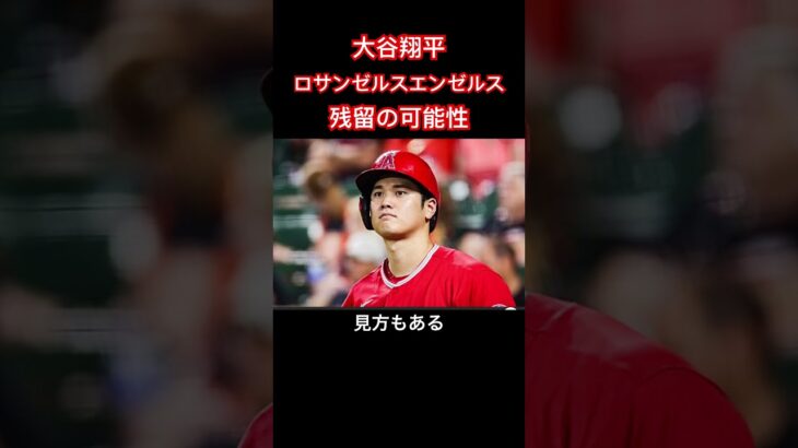 大谷翔平、エンゼルス残留が浮上！？　米メディアが示唆「取り戻す可能性がある」#大谷翔平#ohtani #ohtanishohei #メジャー#メジャーリーガー#メジャーリーグ