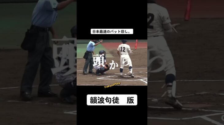 野球 日本最速のバット回し高校 笑笑 #プロ野球 #野球 #sports #shortvideo #wbc #baseball