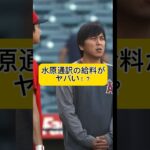 大谷翔平選手の専属通訳をする水原通訳の給料がヤバかった…