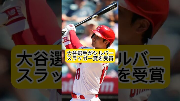 大谷翔平がシルバースラッガー賞を受賞！