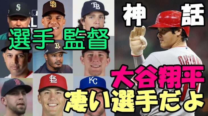 【大谷翔平】フアン・ソト、ストローマン他「神話上の選手！ショウヘイとの対戦は特別！」選手、レジェンド、監督が語る！