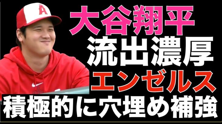 エンゼルス 大谷翔平 流出濃厚で積極的に穴埋め補強‼️ エンゼルス残留の場合でも補強資金乏しい可能性💦 ドジャース 大谷翔平と先発投手２名にヘイダーを獲得でワールドチャンピオンへ😃 山本由伸 交渉開始