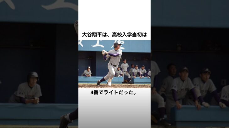 大谷翔平の意外と知られていない雑学 #大谷翔平 #プロ野球 #野球