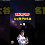 【大谷翔平の名言05】 #shorts