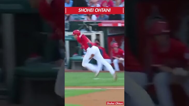 【珍プレー23】大谷翔平 ３塁ベース回る時、足が絡み合ってフラつく大谷翔平 #shorts #shoheiohtani #shohei #大谷翔平 #珍プレー