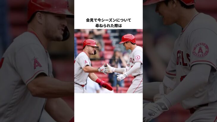 大谷翔平　メジャー2年目の成績　#shorts#大谷翔平