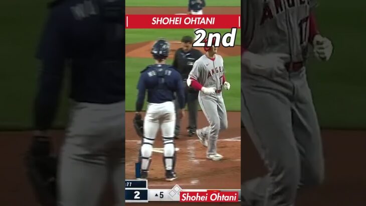 【HR 2023】大谷翔平 2号 ホームラン #shorts #shoheiohtani #shohei #大谷翔平 #ホームラン