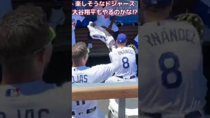 【MLB 大谷翔平】ドジャース楽しそう #shorts