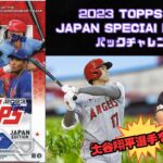 【MLBカード開封】2023 TOPPS MLB JAPAN SPECIAL EDITION パックチャレンジ