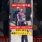 【WBC2023番外編】 大谷・吉田の最強クリンナップ#mlb #wbc #大谷翔平 #吉田正尚 #侍ジャパン #2023 #shorts