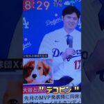 #大谷翔平 選手の愛犬名が判明！#デコピン #ドジャース 入団会見 #ohtani #shorts