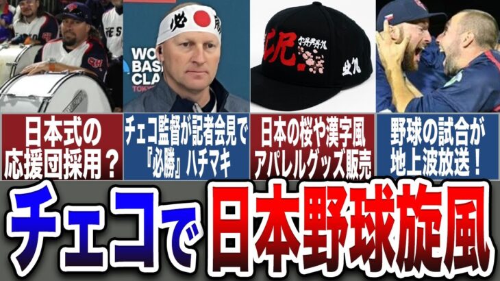 【朗報】チェコで日本野球旋風が巻き起こる！