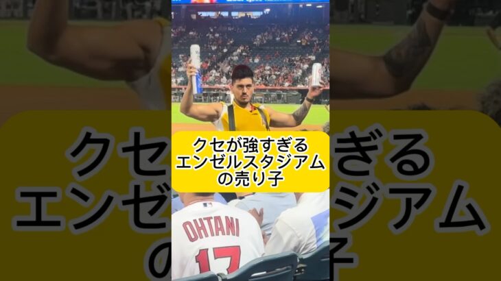 クセが強すぎる大谷翔平の本拠地、エンゼルスタジアムの売り子！