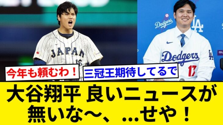 大谷翔平「なんか２０２３年ずっと良いニュースが無さそうだな…そうだ！」【5chまとめ】【なんJまとめ】