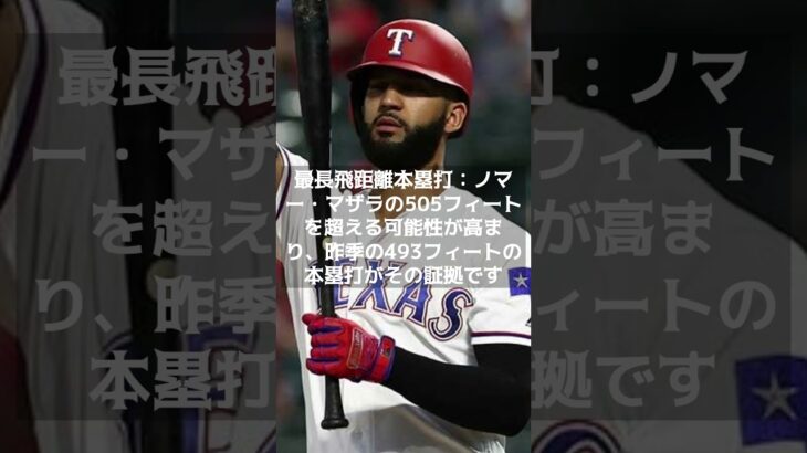 【MLB 海外の反応】MLB公式が期待する大谷翔平の記録突破 ？　#shorts