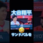 【MLB】大谷翔平に叩かれて嬉しそうなサンドバル #大谷翔平 #shoheiohtani #mlb #mvp #wbc #angels #dodgers #侍ジャパン #エンゼルス