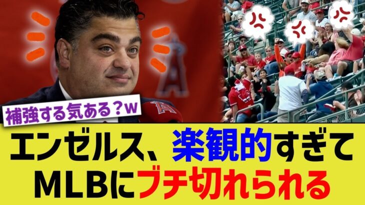 エンゼルス、楽観的すぎてMLBにブチ切れられる【なんJ プロ野球反応】