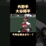 【大谷翔平】外野手大谷翔平、今年は見れる？【日本ハムファイターズ】#shorts #プロ野球