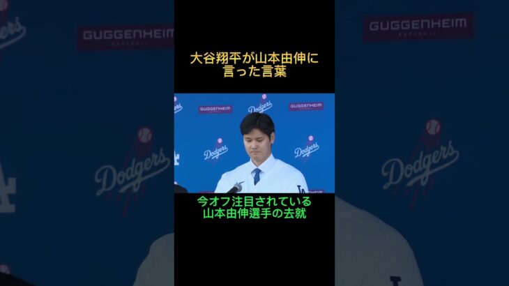 【アフレコ】大谷翔平入団会見   大谷翔平が山本由伸に言った言葉#アフレコ#大谷翔平#山本由伸