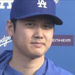 ドジャースキャンプ開始　大谷翔平 意気込み語る(2024年2月10日)