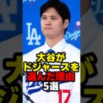 大谷翔平がドジャースを選んだ理由 5選