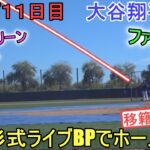 実戦形式ライブBPでバックスクリーン右へ弾丸アーチでファン喝采！（打撃のみ）～キャンプ11日目【大谷翔平選手】Shohei Ohtani 2024 Live  BP Spring Training