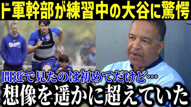 「大谷はまさに別格」異次元のレベルにドジャース幹部が衝撃告白…「契約するまでは知らなかった」大谷のトレーニングの全貌が明らかに【最新/MLB/大谷翔平】