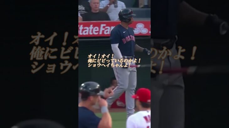 意地(プライド)のぶつかり合い! 大谷翔平VS赤い悪魔デバーズとのガチ対決！『今度は、俺から逃げるなよ！』アテレコは個人的な想像です