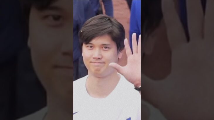 え！？気づいてくれた？👋☺️                   #大谷翔平 #shoheiohtani