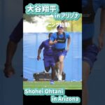 大谷翔平アリゾナキャンプ地でトレーニング！#shoheiohtani #shorts #大谷翔平現地映像 #大谷翔平 #dodgers #野球