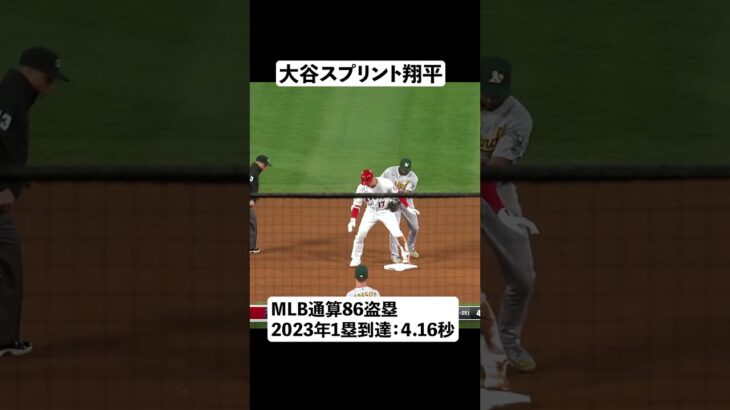 【開幕前特集】大谷翔平脅威のスプリントスピード#shorts #大谷翔平