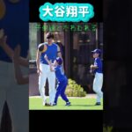 大谷翔平子供たちと笑顔で戯れる姿に癒される😊#shorts #大谷翔平現地映像 #大谷翔平 #ドジャース #ohtanishohei #오타니