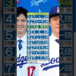 大谷翔平所属のドジャース、今季予想スタメン