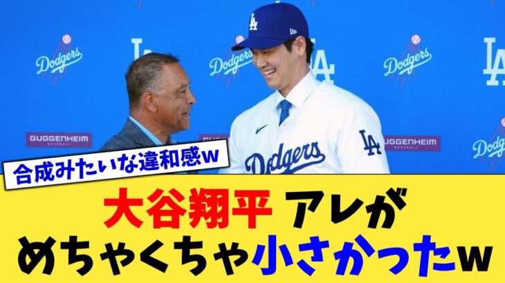 大谷翔平、アレがめちゃくちゃ小さかったw【なんJ プロ野球反応集】【2chスレ】【5chスレ】