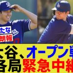 大谷、オープン戦をテレビ各局緊急中継www【なんJ プロ野球反応】