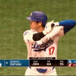 【ドジャース大谷翔平 第1打席は空振り三振】ソウルシリーズエキシビジョンマッチ注目の第1打席は三振に倒れる