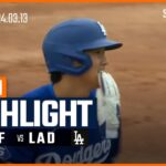 【大谷が2ランHR含む3安打の大活躍！】MLBスプリング・トレーニング ジャイアンツ vs ドジャース 試合ハイライト 3.13