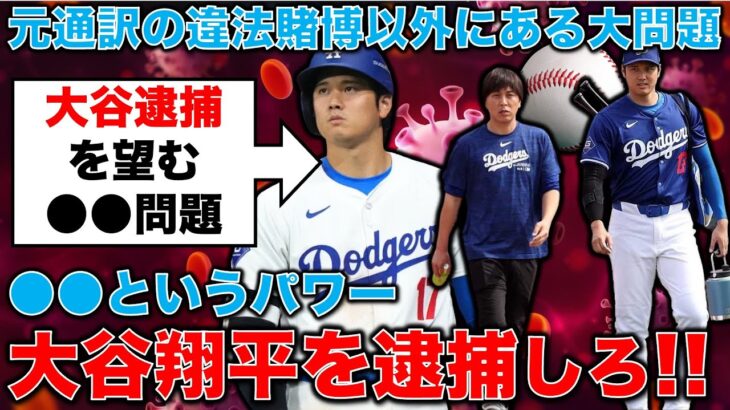 大谷翔平を逮捕せよ！？大谷を襲う問題は水原一平だけではない！元通訳の違法賭博詐欺約7億円だけではない●●という根深い問題。元朝日新聞・記者佐藤章さんと一月万冊