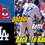 Dodgers vs Cardinals [Highlights Shohei Ohtani Back To – Backs] 03/29/24 | MLB Highlights