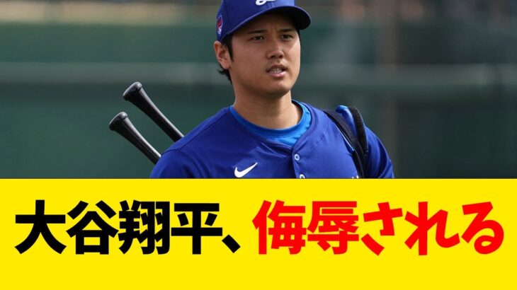 大谷翔平、侮辱される【なんJ反応】