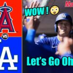 Los Angeles Dodgers vs Angels [Ohtani Solo HR] Spring Training (03/24/2024) | MLB Highlights