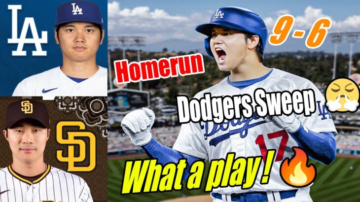 Los Angeles Dodgers vs San Diego Padres Highlights | 9 – 6 [Dodgers Unstoppable Game]