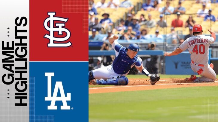 Los Angeles Dodgers vs St. Louis Cardinals [Highlights Today] | MLB Highlights