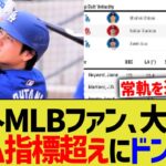 海外MLBファン、大谷が開幕戦でチーム打撃指標を塗り替えドン引き