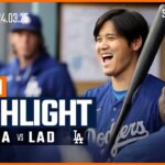 【大谷翔平 注目の本拠地デビュー戦！】MLBスプリング・トレーニング エンゼルス vs ドジャース 試合ハイライト 3.25