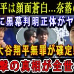 【SOS】水原一平は顔面蒼白…奈落の底へ !「ついに黒幕判明正体がヤバい･･･」大谷翔平無罪が確定 !! 衝撃の真相が全世界 !